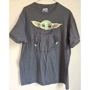Star Wars Baby Yoda Shirt MAD Engine size L unisex